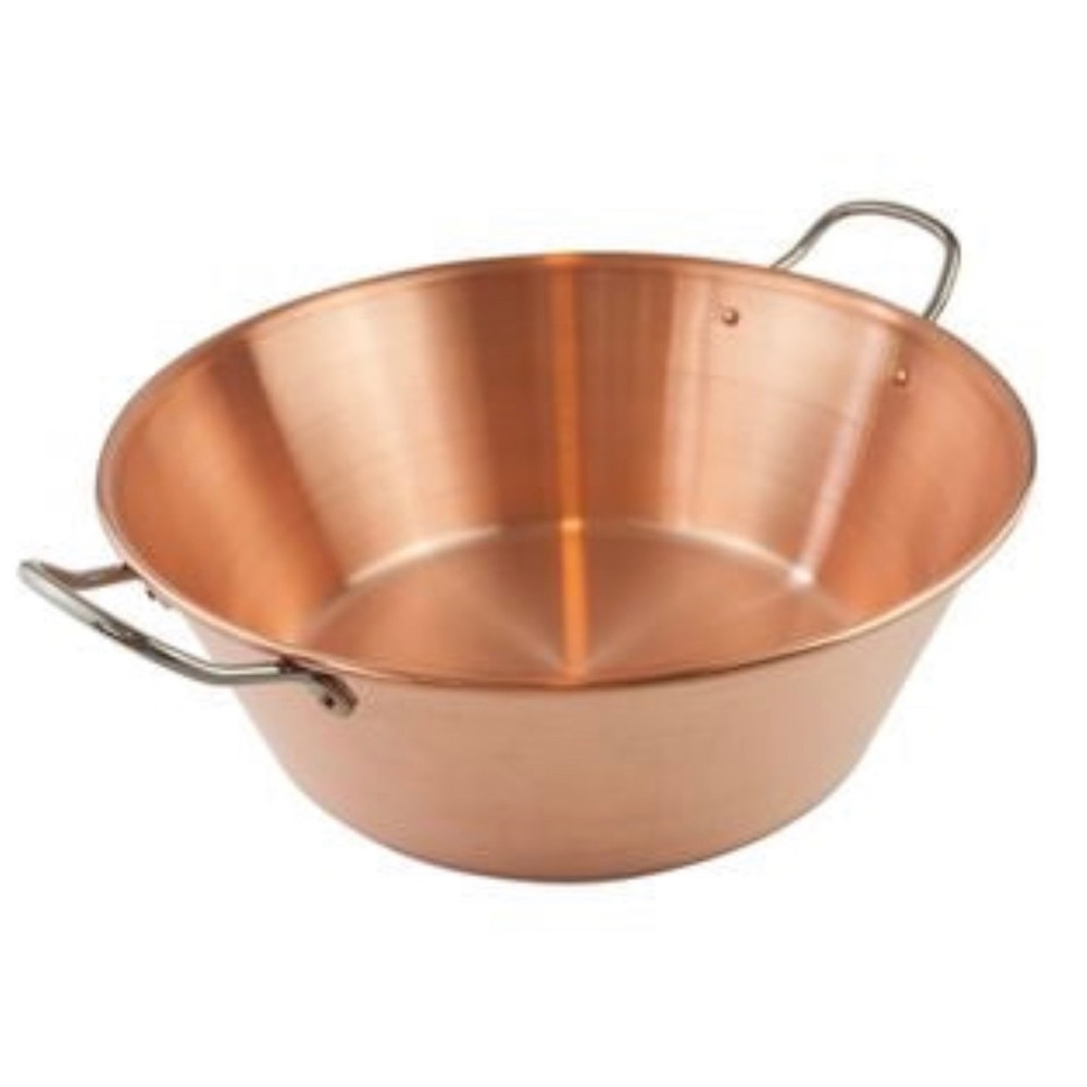 9 liter copper jam pot from France NEW